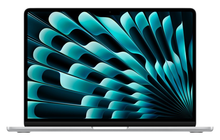 Ноутбук Apple MacBook Air 13 2025 Silver MW0W3 (M4 10C CPU, 8C GPU, 2560x1664, 16GB, 256GB SSD, macOS)
