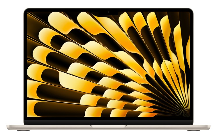 Ноутбук Apple MacBook Air 13 2025 Starlight MW0Y3 (M4 10C CPU, 8C GPU, 2560x1664, 16GB, 256GB SSD, macOS)